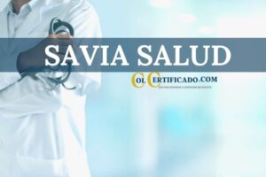 Certificado Savia Salud EPS