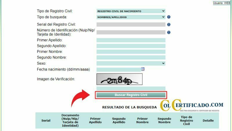 como obtener una copia del registro civil en colombia